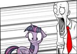  2016 :i abstract_background anon armor bald bracers clothed clothing cutie_mark ears_down equine feathered_wings feathers female feral friendship_is_magic fur hair horn human male mammal multicolored_hair my_little_pony necktie open_mouth pencils_(artist) purple_eyes purple_fur reaction_image teeth tongue twilight_sparkle_(mlp) winged_unicorn wings 