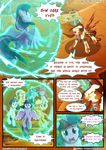  2016 anthro applejack_(mlp) comic dialogue english_text equine fan_character female fluttershy_(mlp) friendship_is_magic glowing glowing_eyes horn horse light262 magic mammal my_little_pony pegasus pinkie_pie_(mlp) pony rainbow_dash_(mlp) rarity_(mlp) simple_background text twilight_sparkle_(mlp) unicorn winged_unicorn wings 