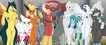  2016 absol anthro battle_tiger blaziken blue_eyes breasts canine dog eeveelution female flareon fur furfrou glaceon group hi_res legendary_pok&eacute;mon lucario mammal mega_absol mega_evolution mega_lucario nintendo nipples nude pok&eacute;mon pok&eacute;morph poodle portrait pussy red_eyes reshiram smile typhlosion video_games zangoose zoroark 