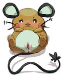  anus dedenne female furreon low_res nintendo pok&eacute;mon pussy pussy_juice solo video_games wet_pussy 