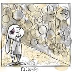  2016 anthro bruised bruised_eye child crowd crying digital_media_(artwork) disney fearmywaffles group lagomorph mammal public rabbit sound_effects standing tears young zootopia 