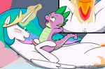  2016 animated anus caluriri cum cum_on_face dildo dragon equine erection female feral friendship_is_magic hoofjob horn male mammal my_little_pony penetration penis princess_celestia_(mlp) pussy sex sex_toy spike_(mlp) vaginal vaginal_penetration winged_unicorn wings 