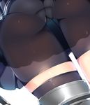  amakaze ass bike_shorts black_legwear black_shorts black_skirt boots close-up commentary_request dutch_angle from_behind furutaka_(kantai_collection) grey_footwear highres kantai_collection lower_body panties panties_under_bike_shorts pantyshot pantyshot_(standing) partial_commentary pleated_skirt shorts simple_background skirt solo standing thigh_boots thighhighs underwear upskirt white_background white_panties 