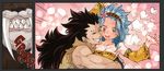  1boy 1girl fairy_tail female male rusky 