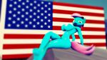  16:9 2016 3d_(artwork) anthro anthrofied big_breasts breast_milk_(boob_pone) breasts butt digital_media_(artwork) equine fan_character feet female flag friendship_is_magic hair horse invalid_tag ipwnd looking_at_viewer mammal my_little_pony nipples nude pony rock smile solo source_filmmaker star stripes tongue tongue_out united_states_of_america 