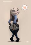  anus biting_lip bottomless clothed clothing disney female from_behind_position judy_hopps pants_down partially_clothed penetration sex sex_toy sinner! solo spread_anus spreading vaginal vaginal_penetration zootopia 