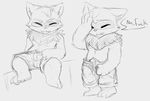  barefoot briefs bulge clothed clothing dialogue embarrassed english_text facepalm greyscale league_of_legends looking_at_viewer male mammal monochrome multiple_images neck_tuft open_pants sitting sketch solo tenting text tongue tongue_out topless tuft underwear unknown_artist video_games yordle 