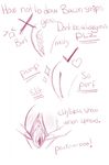  ! &lt;3 clitoris english_text how-to monochrome pussy sif sketch spread_pussy spreading text 