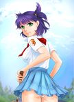  everlasting_summer green_eyes orikanekoi purple_hair soviet_pioneer tagme unyl-tan 