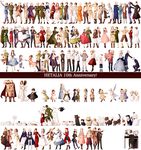  6+girls :t absolutely_everyone ahoge america_(hetalia) ancient_egypt_(hetalia) ancient_greece_(hetalia) anger_vein animal animalization anniversary apron arm_up armband armor arrow arrow_in_head ascot asymmetrical_hair australia_(hetalia) austria_(hetalia) axis_powers_hetalia ball bandaid bandaid_on_face bare_legs bare_shoulders barefoot baseball_bat bear beige_skirt belarus_(hetalia) belgium_(hetalia) belt belt_buckle beret bird black_gloves black_hat black_legwear blonde_hair blue_bow blue_dress blue_eyes blue_neckwear blue_pants blush_stickers book book_stack boots bow bowtie breastplate breasts broom brown_footwear brown_gloves brown_hair brown_jacket brown_pants buckle bug bulgaria_(hetalia) butterfly buttons cameroon_(hetalia) canada_(hetalia) cape carrying cat chair character_request child china_(hetalia) cleavage coat collarbone commentary_request computer cross cross-laced_clothes cross-laced_footwear cross_hair_ornament cross_necklace crossed_arms cuba_(hetalia) cube cup cyprus_(hetalia) czech_republic_(hetalia) daisy davie_(hetalia) denmark_(hetalia) desk dog doll double-breasted double_bun drawer dress drinking_straw dual_persona ecuador_(hetalia) egypt_(hetalia) estonia_(hetalia) everyone extra eyebrows_visible_through_hair facial_hair faucet fez_hat finland_(hetalia) flag flower food france_(hetalia) frederick_the_great friedrich_ii_(hetalia) from_behind genderswap genderswap_(ftm) genderswap_(mtf) german_flag germania_(hetalia) germany_(hetalia) ghost glasses gloves goggles goggles_around_neck greece_(hetalia) green_dress green_pants green_skirt hair_flower hair_ornament hair_ribbon hairband hana-tamago hand_on_hip hand_on_own_chest hand_on_own_chin hand_on_shoulder hat hello_kitty high_heels highres hizuki_miya holding holding_hand holding_hands holding_sword holding_weapon holy_roman_empire_(hetalia) hong_kong_(hetalia) howard_the_spy_(hetalia) hungary_(hetalia) hutt_river_(hetalia) ice_cream iceland_(hetalia) india_(hetalia) insect jacket japan_(hetalia) jeanne_d'arc_(hetalia) jewelry kappa katana keffiyeh knee_boots kneehighs kneeling knife korea_(hetalia) korean_clothes kugelmugel_(hetalia) kumajirou_(hetalia) ladonia_(hetalia) laptop latvia_(hetalia) leaf_print liechtenstein_(hetalia) lisa_(hetalia) lithuania_(hetalia) long_hair long_skirt long_sleeves looking_at_another looking_at_viewer looking_back luxembourg_(hetalia) macau_(hetalia) maid maple_leaf_print maria_theresa_(hetalia) mask midriff military military_uniform mochi moldova_(hetalia) molossia_(hetalia) monaco_(hetalia) monitor multiple_boys multiple_girls navel necklace necktie netherlands_(hetalia) new_zealand_(hetalia) nikoniko_republic_(hetalia) northern_cyprus_(hetalia) northern_ireland_(hetalia) northern_italy_(hetalia) norway_(hetalia) office_chair one_eye_closed open_clothes open_hand open_jacket open_mouth outstretched_arms panda pants pantyhose peaked_cap petting pink_dress pipe pleated_skirt pochi_(hetalia) pointing poland_(hetalia) portugal_(hetalia) pout princess_carry principality_of_seborga_(hetalia) principality_of_wy_(hetalia) profile prussia_(hetalia) puffin purple_dress reaching real_life real_life_insert red_bow red_coat red_dress red_hat red_neckwear red_pants ribbon roman_clothes romania_(hetalia) rome_(hetalia) rose russia_(hetalia) sailor_collar sailor_hat salute sandals sash scar scotland_(hetalia) sealand_(hetalia) seychelles_(hetalia) shelf shinatty-chan shirt short_hair shorts siblings sitting skirt sleeves_past_wrists slovakia_(hetalia) smile southern_italy_(hetalia) spain_(hetalia) sparkle speech_bubble spoken_person standing standing_on_one_leg star star_hair_ornament star_print stick stomach striped striped_shirt stubble stylus sunglasses sweatdrop sweden_(hetalia) switzerland_(hetalia) sword taiwan_(hetalia) temari_ball thailand_(hetalia) thighhighs thumbs_up tibet_(hetalia) tomato top_hat turkey_(hetalia) twintails ukraine_(hetalia) uniform united_kingdom_(hetalia) unsheathed v v-shaped_eyebrows very_short_hair vietnam_(hetalia) vietnamese_dress wagashi wales_(hetalia) waving weapon white_apron white_background white_legwear white_skirt wool yellow_legwear youkai younger zashiki-warashi zettai_ryouiki 