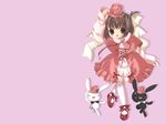  bindume_yousei bottle_fairy magi-cu pink rabbit tama-chan tokumi_yuiko 