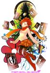  bad_id bad_pixiv_id boots card female_protagonist_(persona_3) floating_card gassun hair_ornament hairclip highres pantyhose persona persona_3 persona_3_portable red_eyes scarf skirt solo sweater 