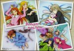  akashi_yuuna evangeline_a_k_mcdowell izumi_ako kagurazaka_asuna konoe_konoka mahou_sensei_negima negi_springfield pajamas sasaki_makie yukihiro_ayaka 