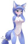  2016 alpha_channel anthro areola b-ern big_breasts black_nose blue_fur blue_hair blush breasts canine clitoris female fox fur hair jewelry krystal looking_at_viewer mammal mancoin navel nintendo nipples nude pussy simple_background solo star_fox transparent_background video_games white_fur 