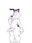  2016 anthro balls canine cartoon_network courage_the_cowardly_dog dog erection jaynatorburudragon male mammal penis solo 