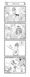  4koma absurdres anger_vein angry assam ball bangs between_legs closed_eyes comic cup darjeeling dress flying_sweatdrops fume girls_und_panzer greyscale hair_ribbon hair_slicked_back hand_on_hip hands_on_own_thighs highres holding lightning_bolt long_hair miniskirt monochrome multiple_girls nanashiro_gorou official_art orange_pekoe parted_bangs pdf_available pleated_skirt racket ribbon rosehip scolding seiza shirt shoes short_hair short_sleeves shouting sitting skirt sleeveless sleeveless_dress sneakers sportswear standing sweatdrop teacup tennis tennis_ball tennis_court tennis_dress tennis_net tennis_racket tennis_uniform tied_hair translated wristband 