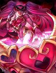  alternate_costume bodysuit breasts dj dj_sona gloves headphones heart helmet instrument league_of_legends lips long_hair medium_breasts nicole_echeverria pink solo sona_buvelle twintails very_long_hair visor white_gloves 