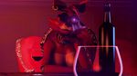  3d_(artwork) absurd_res animatronic anthro breasts chappey digital_media_(artwork) ear_piercing eyeshadow female five_nights_at_freddy&#039;s foxy hi_res long_ears machine makeup mammal nude piercing robot video_games 