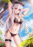  bikini cleavage cosmic_break garter ivis sunimu swimsuits 