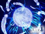  air feathers kanna kannabi_no_mikoto key moon silhouette visualart 