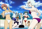  aoki_kiriko ass beach bent_over betty_boozeman bikini breasts chris_calman cleavage day doi_shizuha highres honjou_mikaze kikuhara_karin large_breasts medium_breasts megami multiple_girls nakamura_ayamo ninomiya_mana non-web_source official_art outdoors scan scan_artifacts sideboob small_breasts stratos_4 swimsuit tachibana_mirei thigh_gap tsr-2 wide_hips yamauchi_noriyasu 