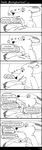  anthro bed canine comic cuddling dialogue disney ears_back english_text eyes_closed female fox half-closed_eyes hi_res hyenatig_(artist) lagomorph larger_male licking male mammal monochrome nick_wilde pillow rabbit simple_background size_difference sleeping smaller_female smile snoring solo_focus sound_effects speech_bubble text thought_bubble tongue tongue_out white_background zootopia 