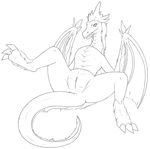  2016 anus clitoris dragon looking_down nude presenting pussy rawrunes spread_legs spreading 