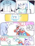  bone brothers chara_(undertale) comic english_text human loverofpiggies mammal monster papyrus_(undertale) sans_(undertale) sibling skeleton text undertale video_games 