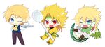  all_male chibi diego_brando dio_brando jojo_no_kimyou_na_bouken male tagme_(artist) waifu2x 