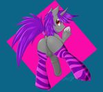  2016 animal_genitalia animal_penis anus balls butt digital_media_(artwork) dust_silvery equine fan_character hair horn male mammal my_little_pony nude penis simple_background smile solo unicorn 