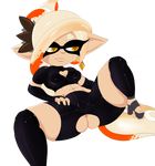  anus breasts cleavage clothed clothing female footwear high_heels inkling nintendo pointy_ears shorty-stories splatoon thick_thighs video_games yellow_eyes 