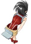  black_hair boku_no_hero_academia easy_(aqk7bdqt) legs long_hair ponytail simple_background solo thighs white_background yaoyorozu_momo 