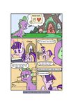  2014 burning-heart-brony comic dialogue dragon english_text equine female friendship_is_magic horn library male mammal my_little_pony spike_(mlp) text twilight_sparkle_(mlp) winged_unicorn wings 