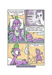  2014 burning-heart-brony comic dialogue dragon english_text equine female friendship_is_magic horn male mammal my_little_pony rarity_(mlp) spike_(mlp) text unicorn 