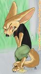  anthro blush canine clothed clothing desperate desperation digital_drawing_(artwork) digital_media_(artwork) disney fennec finnick fox fur leaking male mammal omorashi peeing puddle shaking standing tears urine watersports wet wetting wolftacos zootopia 