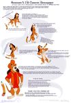  4_fingers 4_toes anthro anthrofied betsy canine clothing collar copper_(fath) disney dog english_text feral fox_and_the_hound hat how_to_guide hunter male mammal pencil_(disambiguation) shirt standing text toes transformation vest 