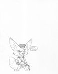  agent_(artist) animal_genitalia animal_penis anthro balls barefoot big_ears bracelet canine canine_penis clothing collar dialogue disney english_text erection fennec fetish_gear finnick flogger fox front_view grin hand_on_hip harness jewelry knot looking_at_viewer mammal naughty_face penis simple_background speech_bubble spiked_bracelet spiked_collar spikes spread_legs spreading standing talking_to_viewer text thong white_background zootopia 