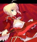  :&lt; aestus_estus azu blonde_hair dress epaulettes fate/extra fate_(series) nero_claudius_(fate) nero_claudius_(fate)_(all) solo weapon 