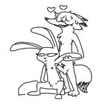  2016 ahegao annoyed anthro arm_grab armpit_fetish armpit_sex armpits black_and_white blush canine chest_tuft dipstick_tail disney duo female flat_chested fox judy_hopps lagomorph long_ears male male/female mammal monochrome multicolored_tail nick_wilde nipples penis pussy rabbit romantic_couple sex simple_background sitting sketch smile sweat the_weaver tuft white_background zootopia 