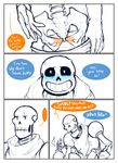  ... angry animated_skeleton blush bone clothing comic dialogue eli-sin-g_(artist) english_text male papyrus_(undertale) sans_(undertale) skeleton sweat text undead undertale video_games 