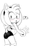  2016 ? amy_rose anthro butt clothing female hearlesssoul hedgehog mammal solo sonic_(series) tight_clothing 