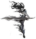  female mask official_art paizo pathfinder shadow shae smoke unknown_artist weapon 