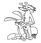  2016 ahegao annoyed anthro arm_grab armpit_fetish armpit_sex armpits balls black_and_white blush canine chest_tuft cum cum_on_face dipstick_tail disney duo female flat_chested fox humanoid_penis judy_hopps lagomorph long_ears male male/female mammal masturbation monochrome multicolored_tail nick_wilde nipples orgasm penis pubes pussy pussy_juice rabbit romantic_couple sex simple_background sitting sketch smile sweat tuft vaginal vaginal_masturbation white_background wishgranter zootopia 