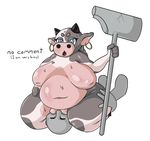  bovine breasts calamity_(liarborn) facesitting female human inverted_nipples liarborn male mammal minotaur nipples nude oral pussy slightly_chubby thick_thighs wide_hips 