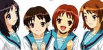  enomoto_miyuki enoz nakanishi_takako okajima_mizuki suzumiya_haruhi_no_yuuutsu zaizen_mai 