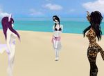  beach bikini bra clothing fox_(species) lilly_rose_carter_(character) nude panties seaside swimsuit underwear 