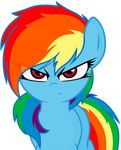  alpha_channel angry equine feral friendship_is_magic frown godoffury hair looking_at_viewer mammal multicolored_hair my_little_pony pegasus rainbow_dash_(mlp) wings 
