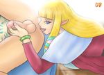  anal anilingus blonde_hair blue_eyes clothes eyelashes eyes female hetero looking_at_viewer male nintendo open_mouth oral penis princess_zelda rimjob rimming sex skyward_sword the_legend_of_zelda tongue 