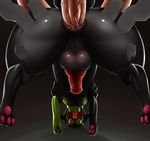  anal anal_penetration animal_genitalia animal_penis anus backsack balls bestiality butt canine canine_penis carrying cum cum_in_ass cum_inside cum_on_ground cum_while_penetrated disembodied_hand disembodied_penis erection feral from_behind_position human interspecies looking_at_viewer looking_back looking_through_legs male male/male mammal nintendo pawpads penetration penis perineum pok&eacute;mon pok&eacute;philia sex solo_focus spacascaleno video_games zygarde_10_forme 