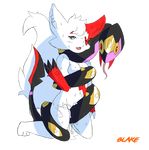  anthro blaketheflareon breasts coiling cum duo fangs female fur hi_res jaida_the_zangoose male male/female mammal nintendo pawpads pok&eacute;mon scale scalie semi-anthro seviper sex sweat video_games zangoose 